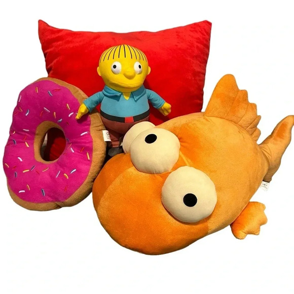 Universal Studios The Simpsons Character Plush Bundle - Picture 3 of 6